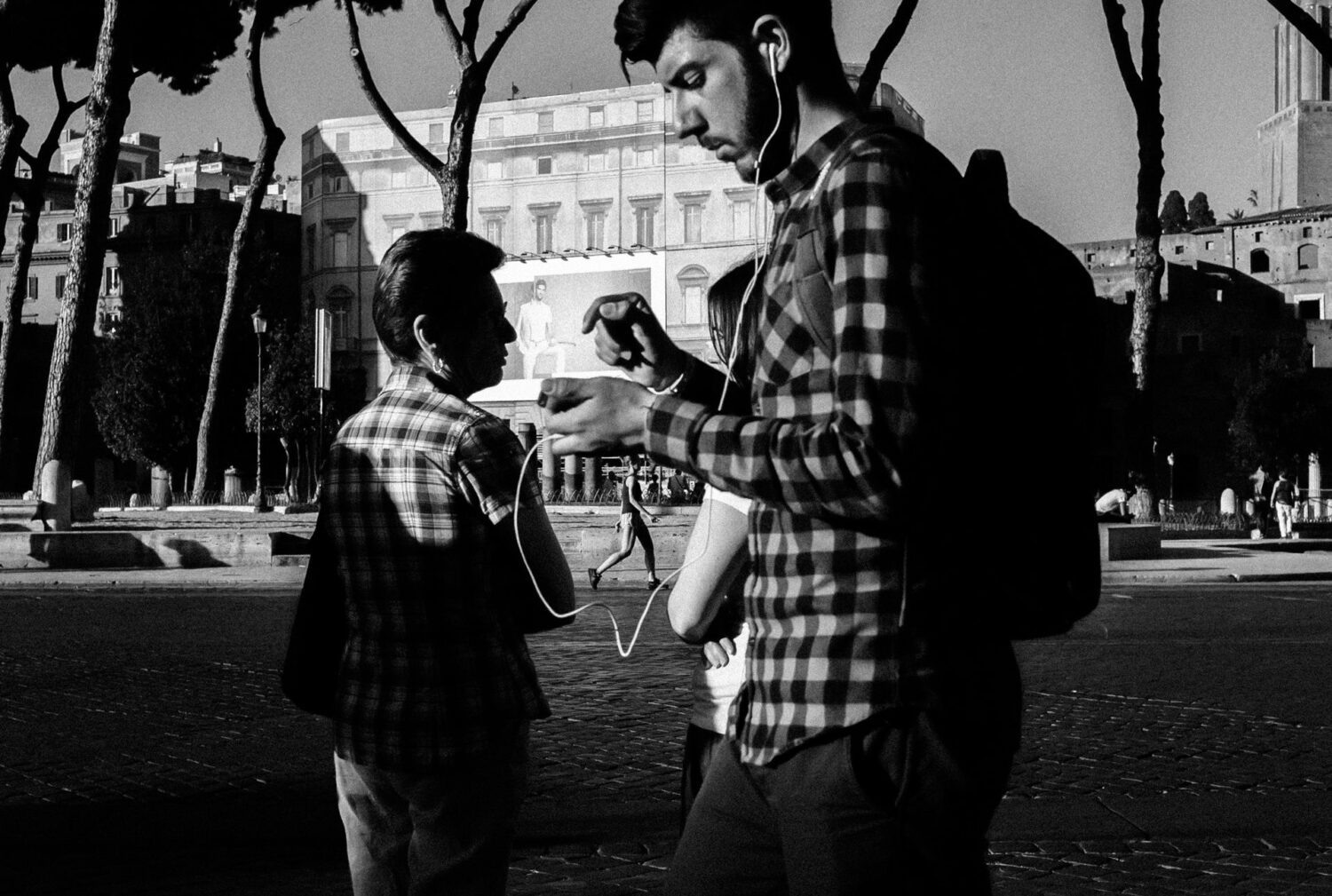 Street photography in rome