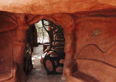 architecture photography of casa terracota villa de leyva bogota colombia