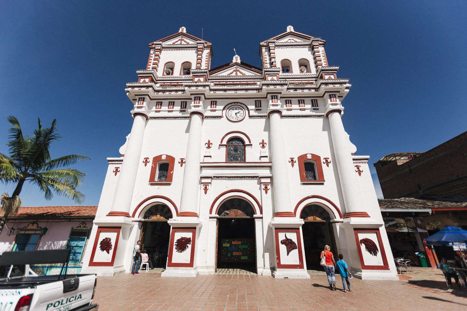 architecture photography of guatape medellin colombia