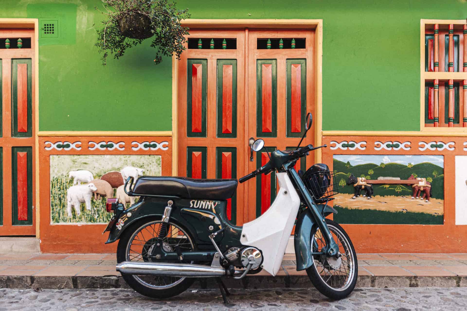 architecture photography of guatape medellin colombia