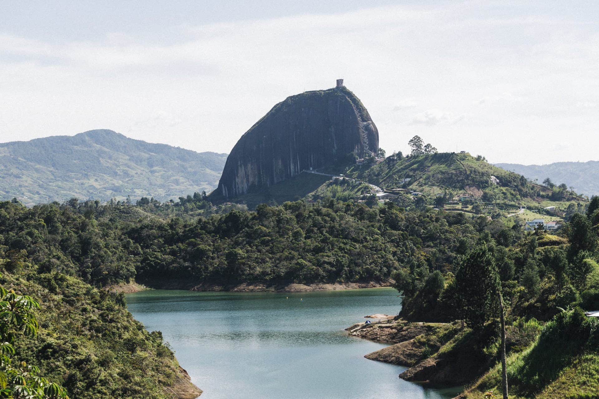 architecture photography of guatape medellin colombia
