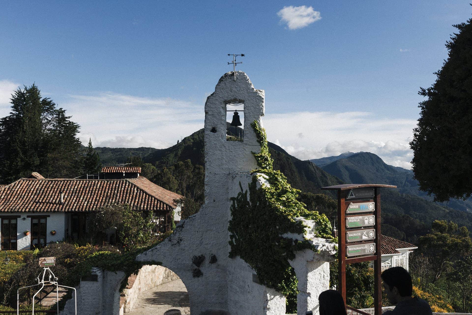 architecture photography of monserrate bogota colombia
