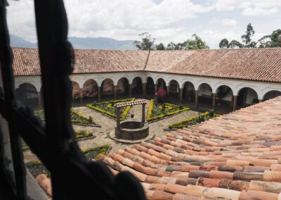 architecture photography of Ecce Homo villa de leyva bogota colombia