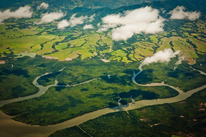 aerial photography costa rica