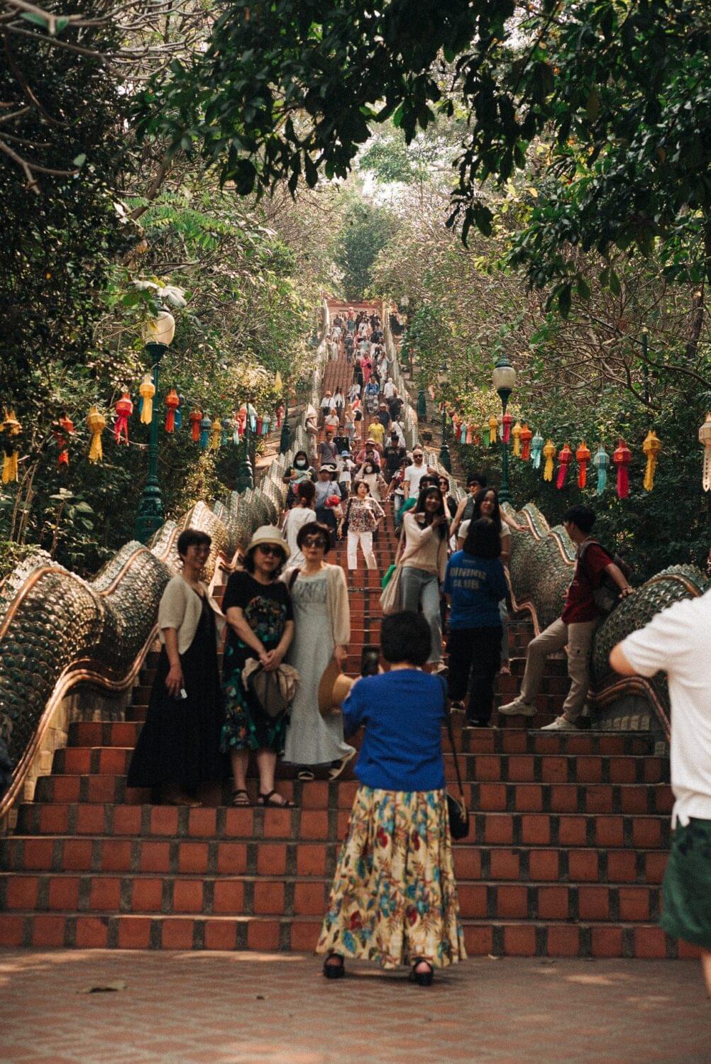 Tourist traveler photographer costa rica 33 According to Wikipedia "Some visitors of Doi Suthep call themselves "pilgrim-tourist" because they pay homage to the site but also indulge on the surrounding attractions"