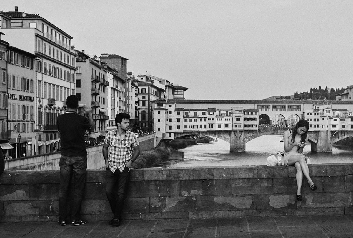 street photos of ponte vecchio florence italy